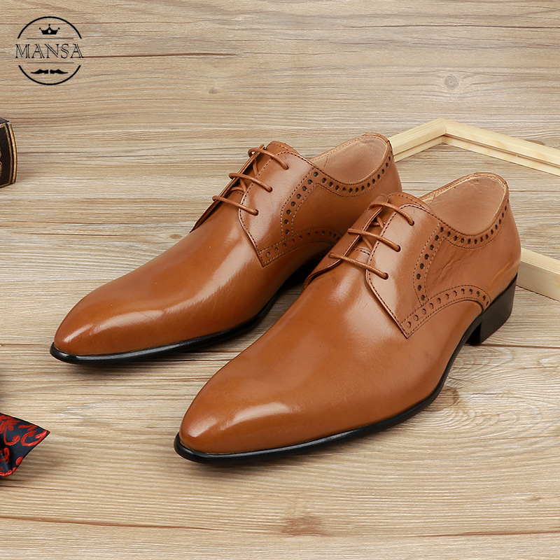 Giày da nam kiểu dáng Derby lịch lãm M154V