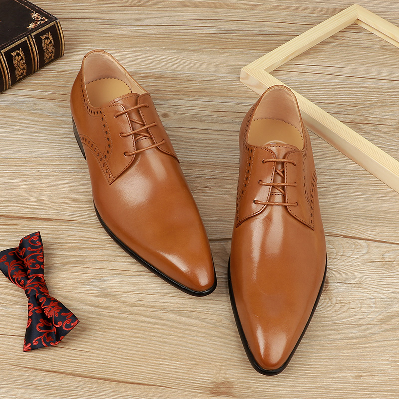 Giày da nam kiểu dáng Derby lịch lãm M154V