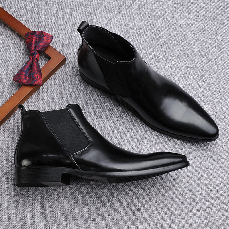 Chelsea boots đẹp cho nam làm từ da bò xịn M403