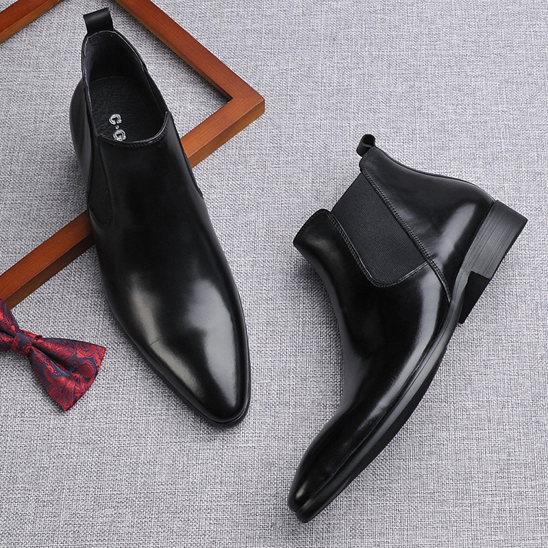 Chelsea boots đẹp cho nam làm từ da bò xịn M403