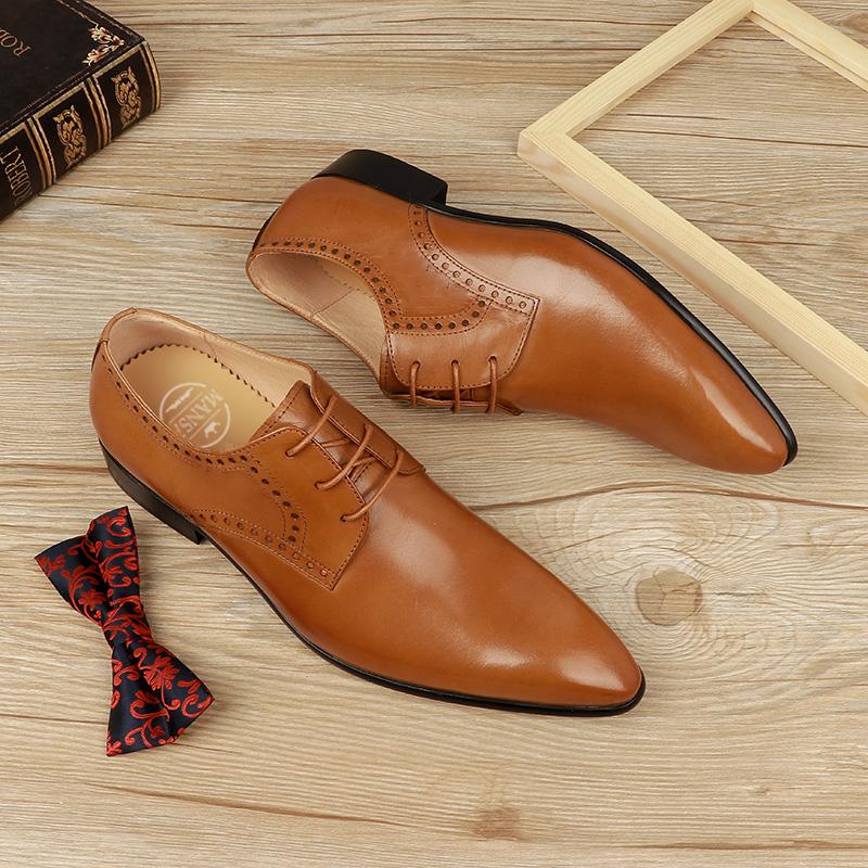 Giày da nam kiểu dáng Derby lịch lãm M154V